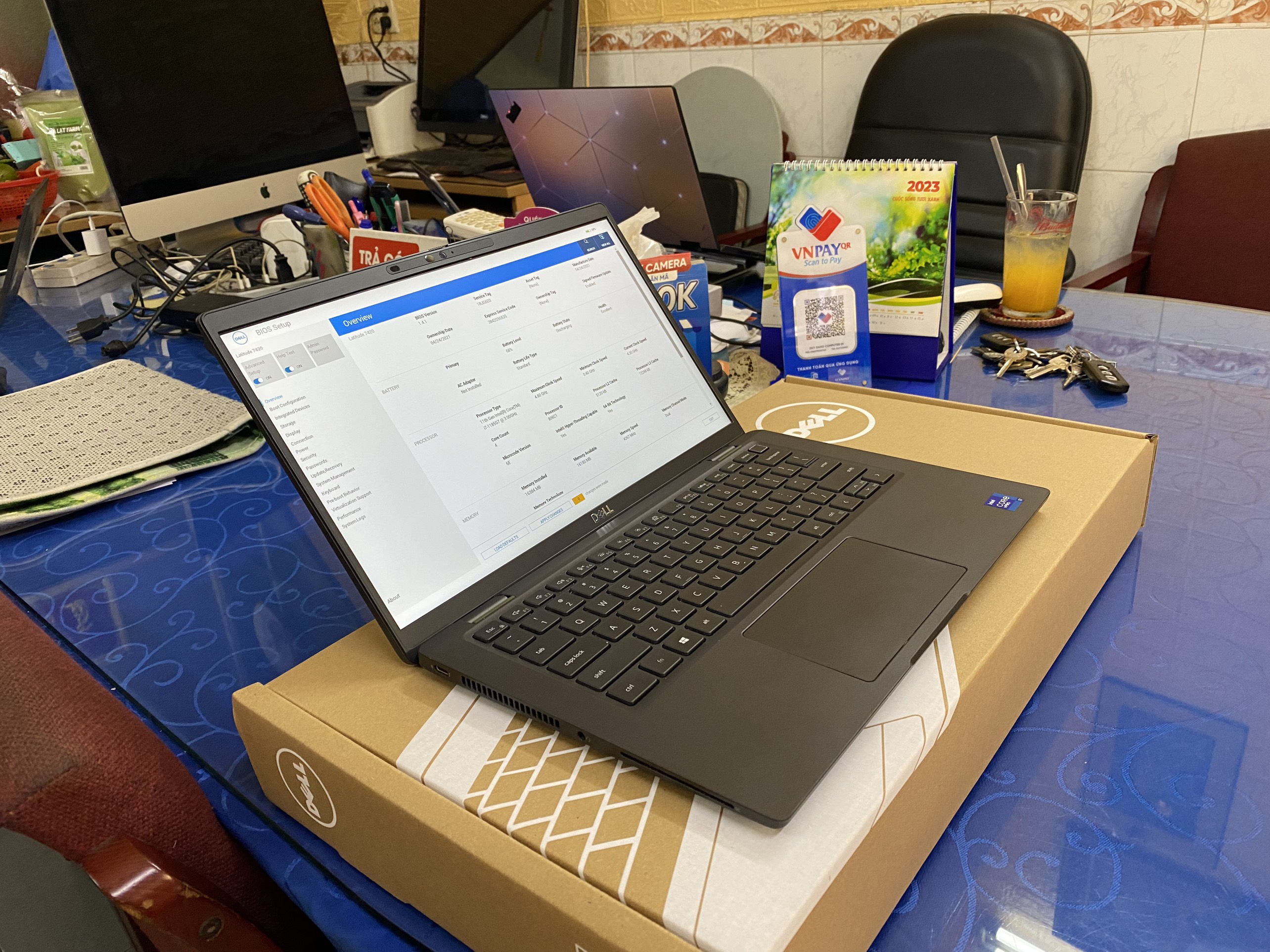 DELL LATITUDE 7420 I5 1145G7 16GB 256GB 14"FHD